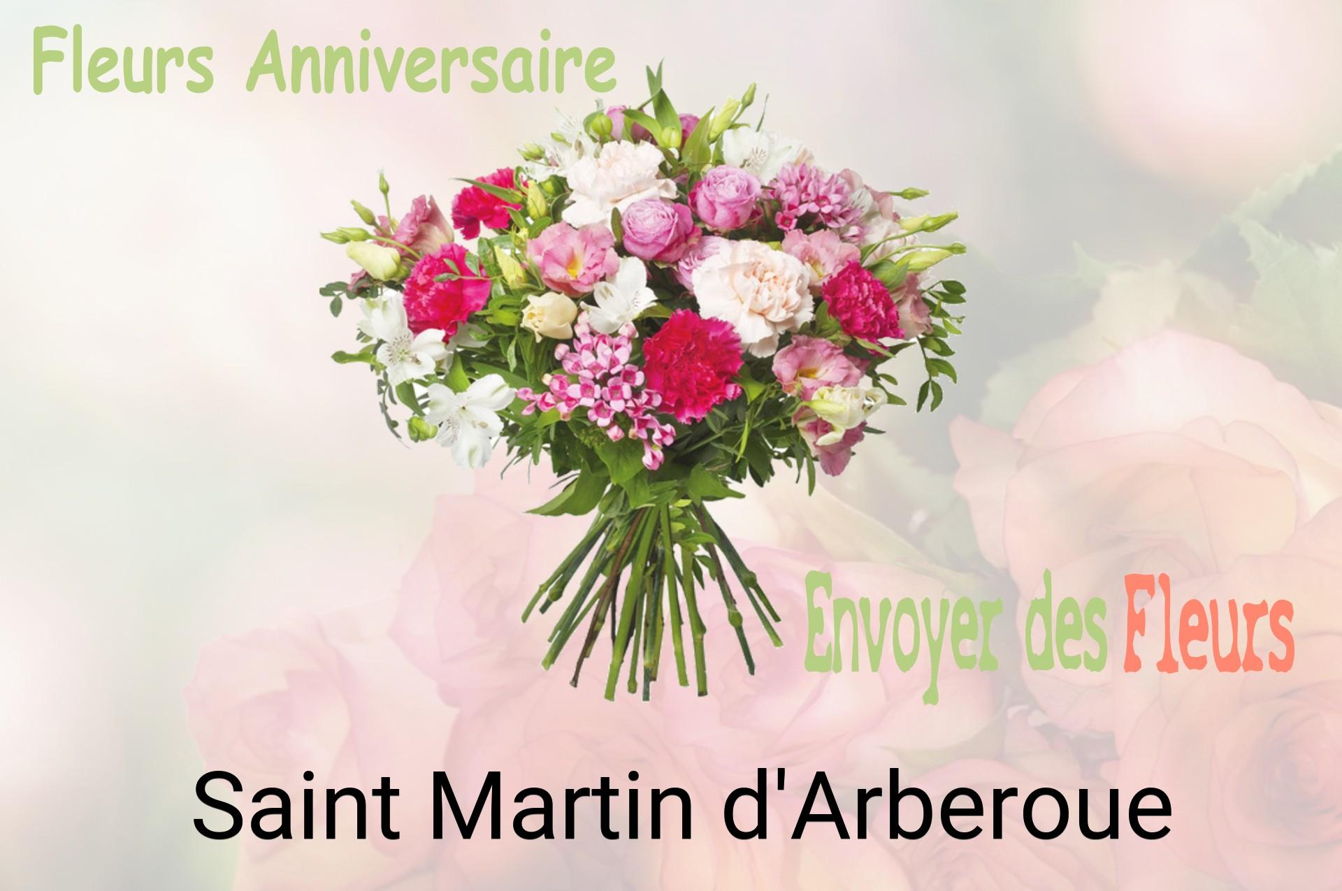 Bouquet de fleurs d’anniversaire livré à Saint-Martin-d'Arberoue