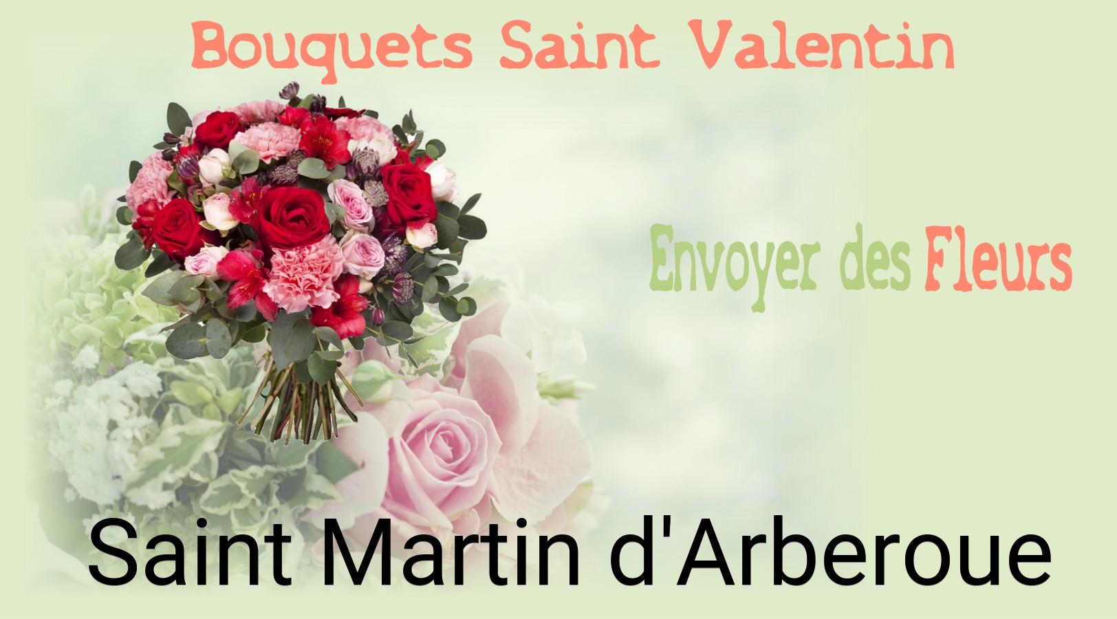 Roses de Saint-Valentin livrées à Saint-Martin-d'Arberoue
